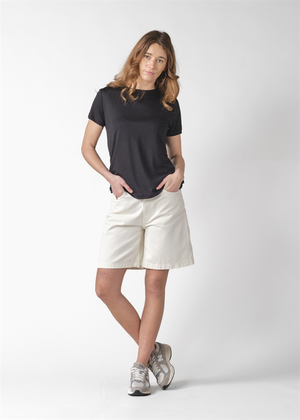 Klitmøller Collective Jules shorts - Cream stonewash